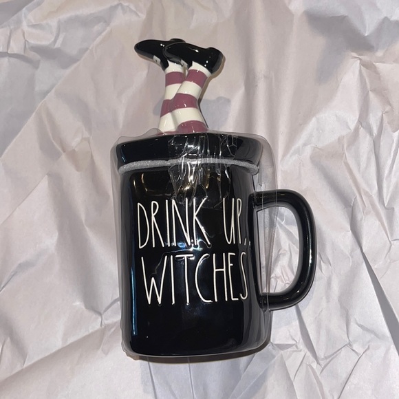 Rae Dunn Halloween Mug with Topper - Picture 2 of 5